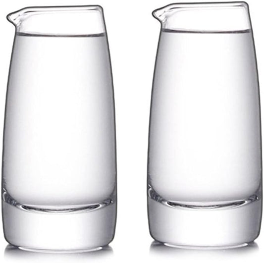 2pcs Small Pitchers Glass Creamer Sauce Serving Pitchers Milk Jugs Creamer Jugs,3oz,150ml