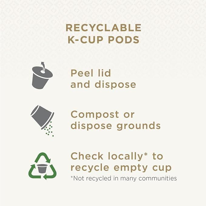 Peet's Coffee, Dark Roast Keurig K-Cup Pods, 100% Arabica Coffee - House Blend 60 Count (6 Boxes of 10 K-Cup Pods)