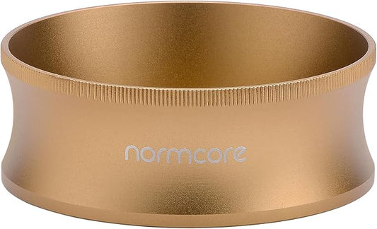 Normcore 58mm Magnetic Dosing Funnel, Espresso Coffee Dosing Ring, 28mm Anodized Aluminum with 7 Neodymium Magnets Fits 58mm Portafilter, Bronze