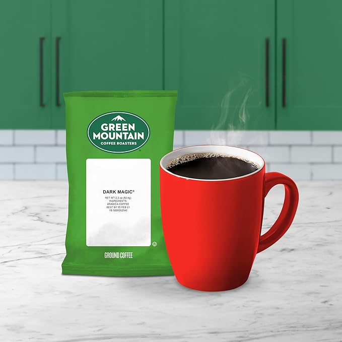 Green Mountain Coffee Roasters Dark Magic, Keurig Fractional Packs, 50 Count, 2.2 oz.