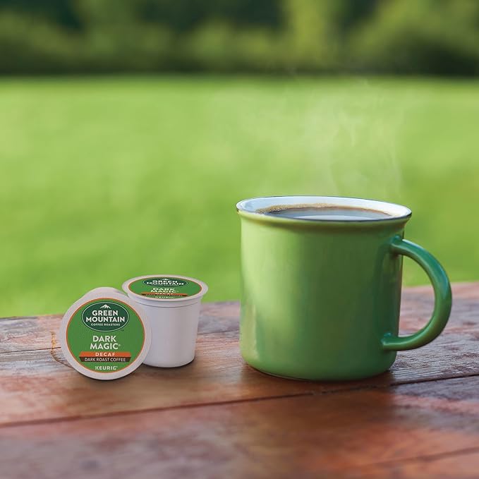 Green Mountain Coffee Decaf Dark Magic, K-Cup Portion Pack for Keurig Brewers 24-Count